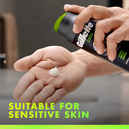 GilletteLabs Rapid Foaming Shave Gel