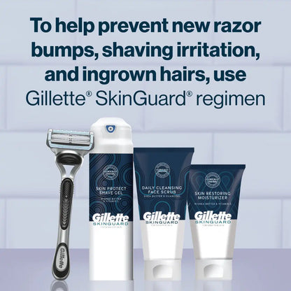 SkinGuard Razor Blades, 4 Blade Refills